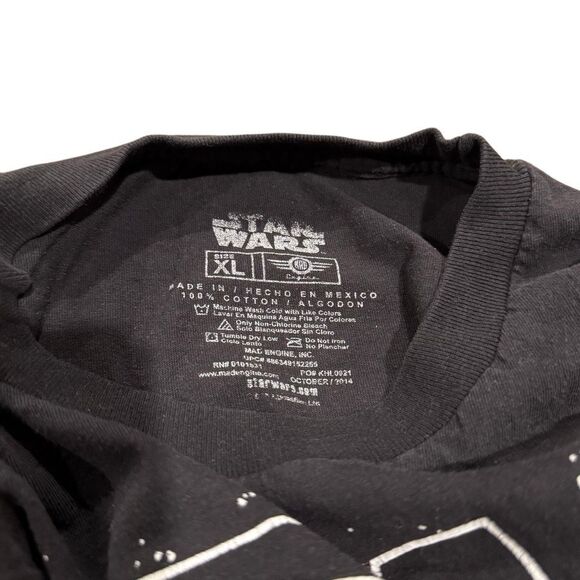 Star Wars T-Shirt Lot Bundle of 4 Kid’s XL Men’s Medium - Picture 9 of 16
